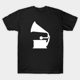 Phonograph (White) T-Shirt